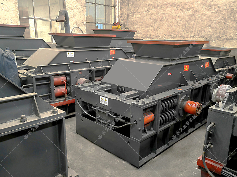 2PG1200x800型對輥制砂機 大型制砂機發往湖北